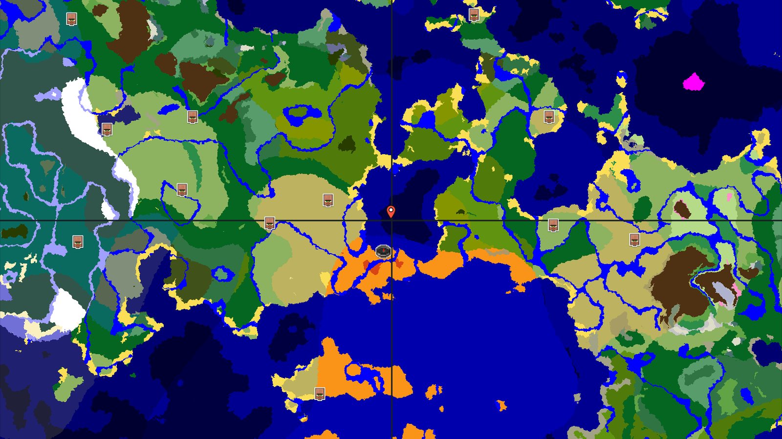 Trial Chambers Near Spawn with Ocean Access — Minecraft seed preview