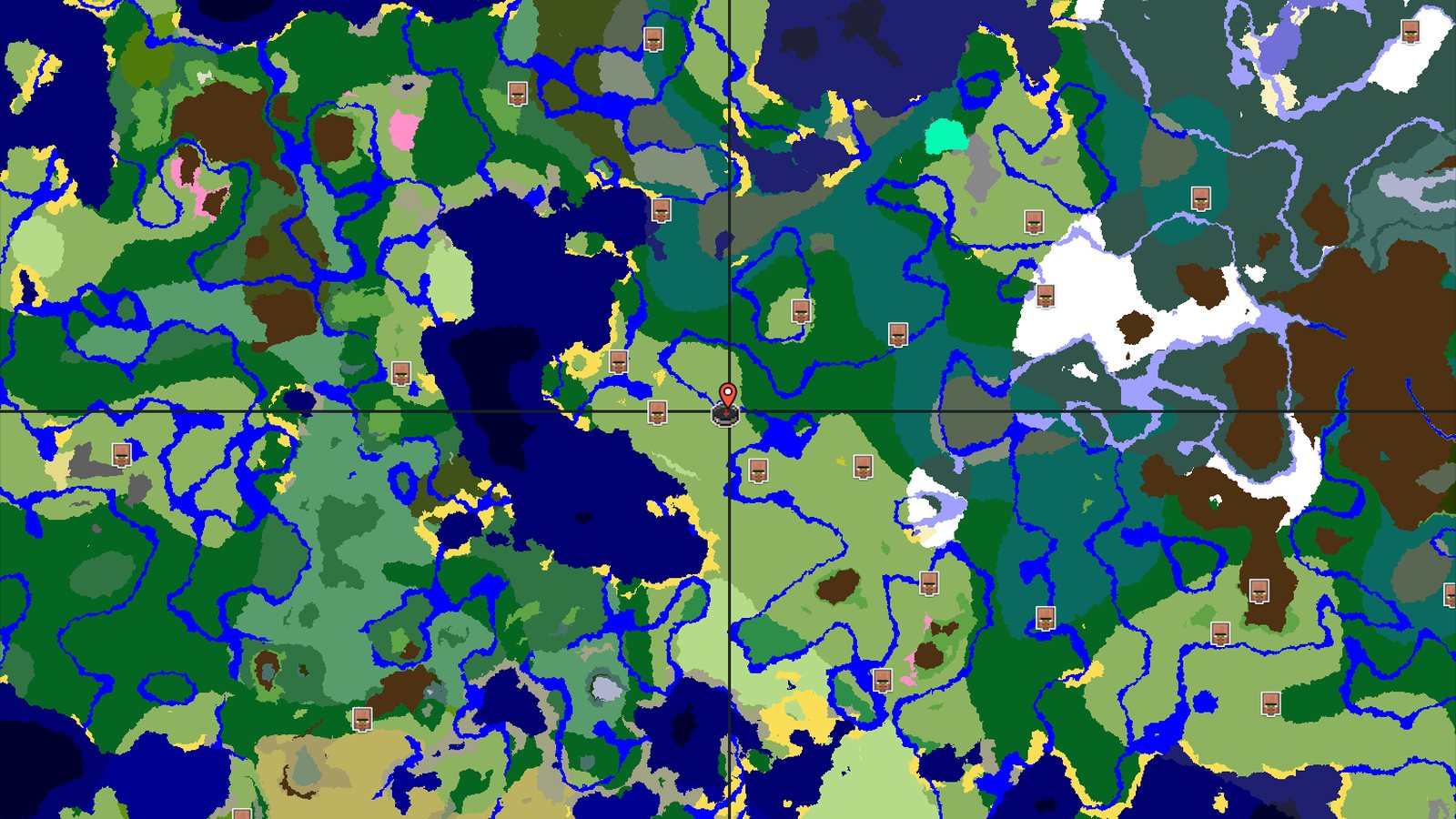 Plains Spawn with Immediate Underground Access — Minecraft seed preview