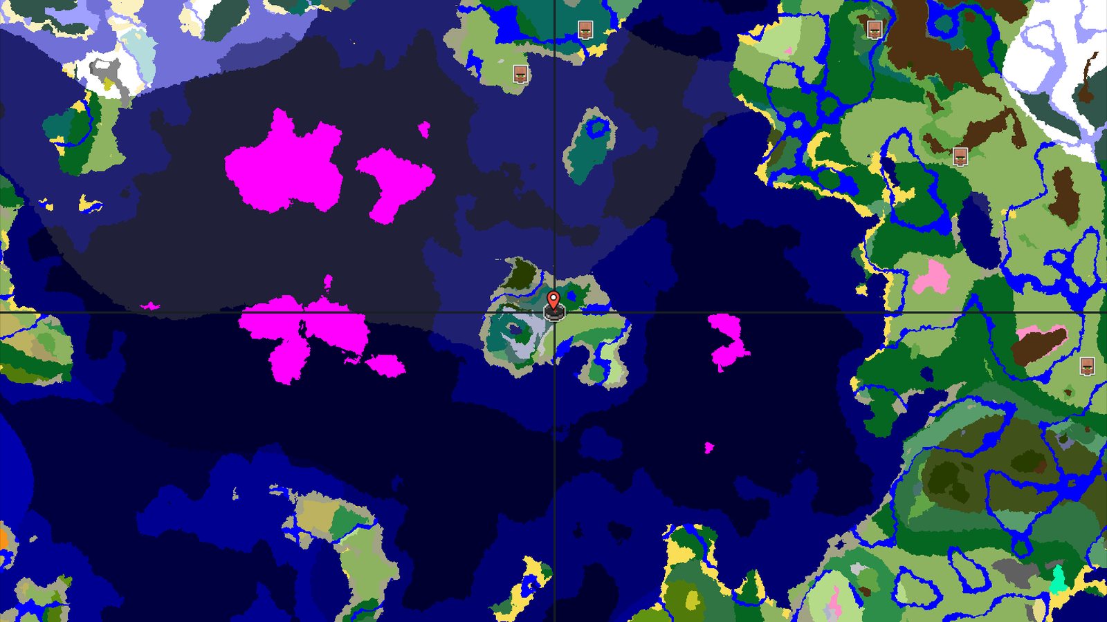 Spawn in an Icy Grove, Ancient City Nearby — Minecraft seed preview