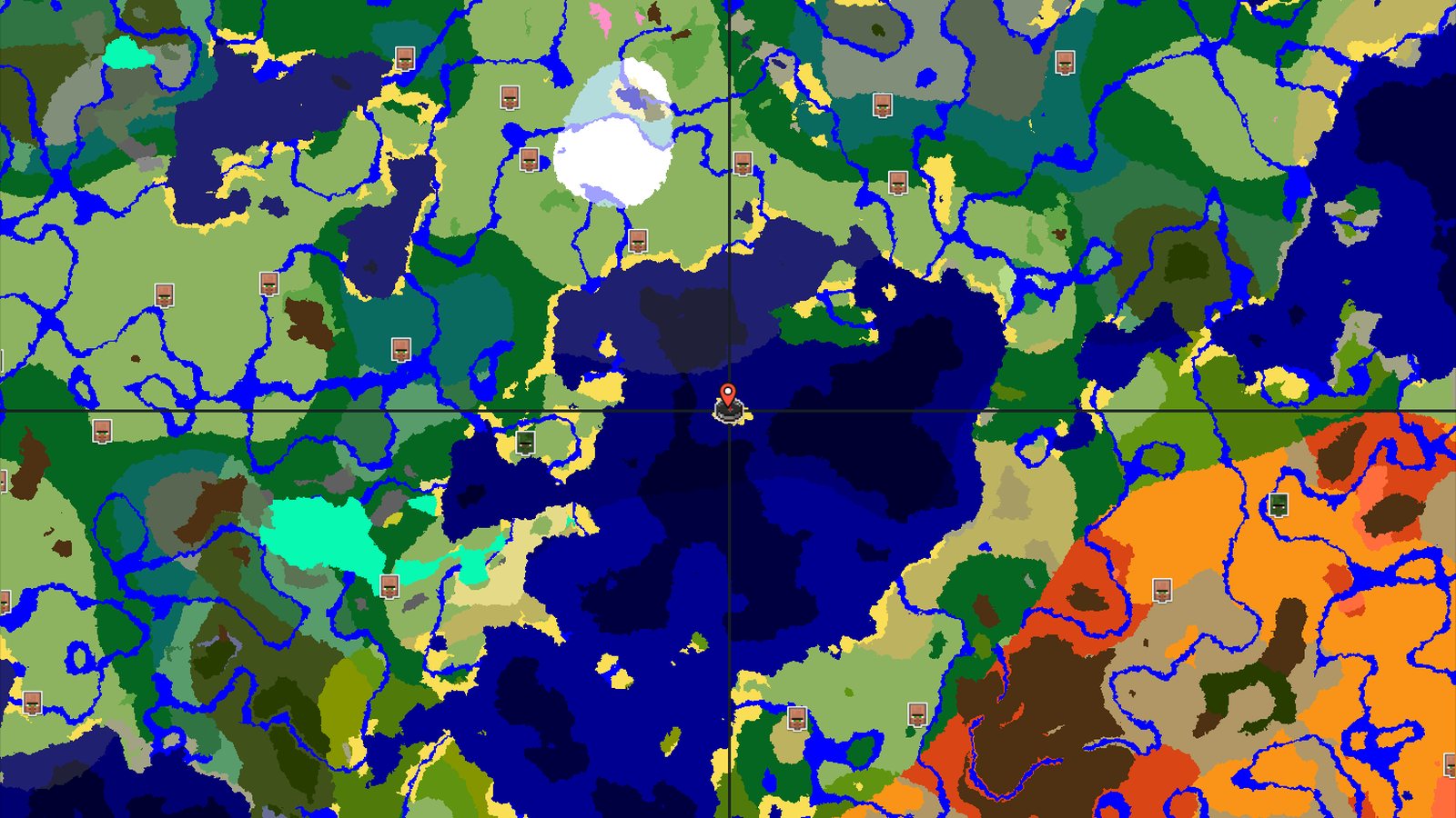Island Spawn with Nearby Buried Treasure and Shipwreck — Minecraft seed preview