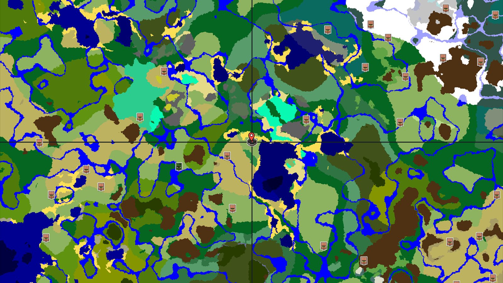 Flower Forest and Savannah Plateau Near Spawn — Minecraft seed preview