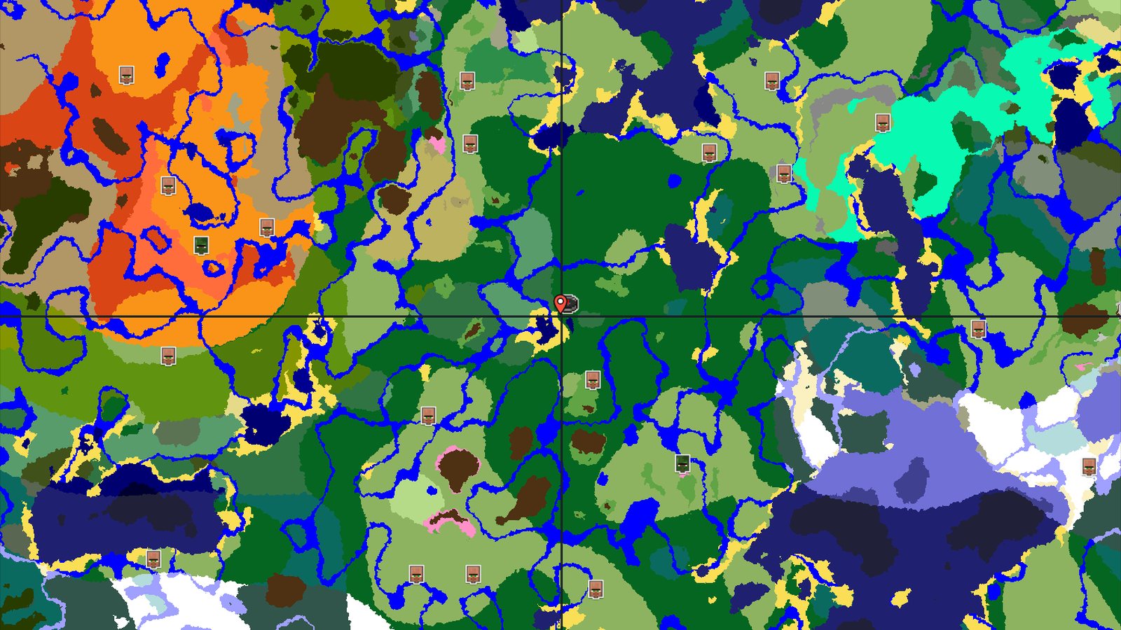 Forest Spawn with Nearby Trial Chambers — Minecraft seed preview