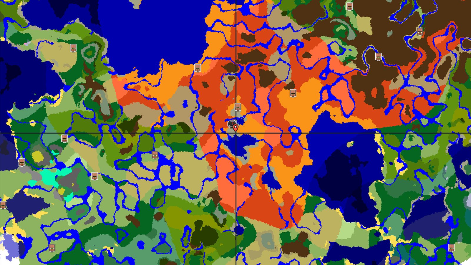Spawn in Badlands with a close Mineshaft — Minecraft seed preview