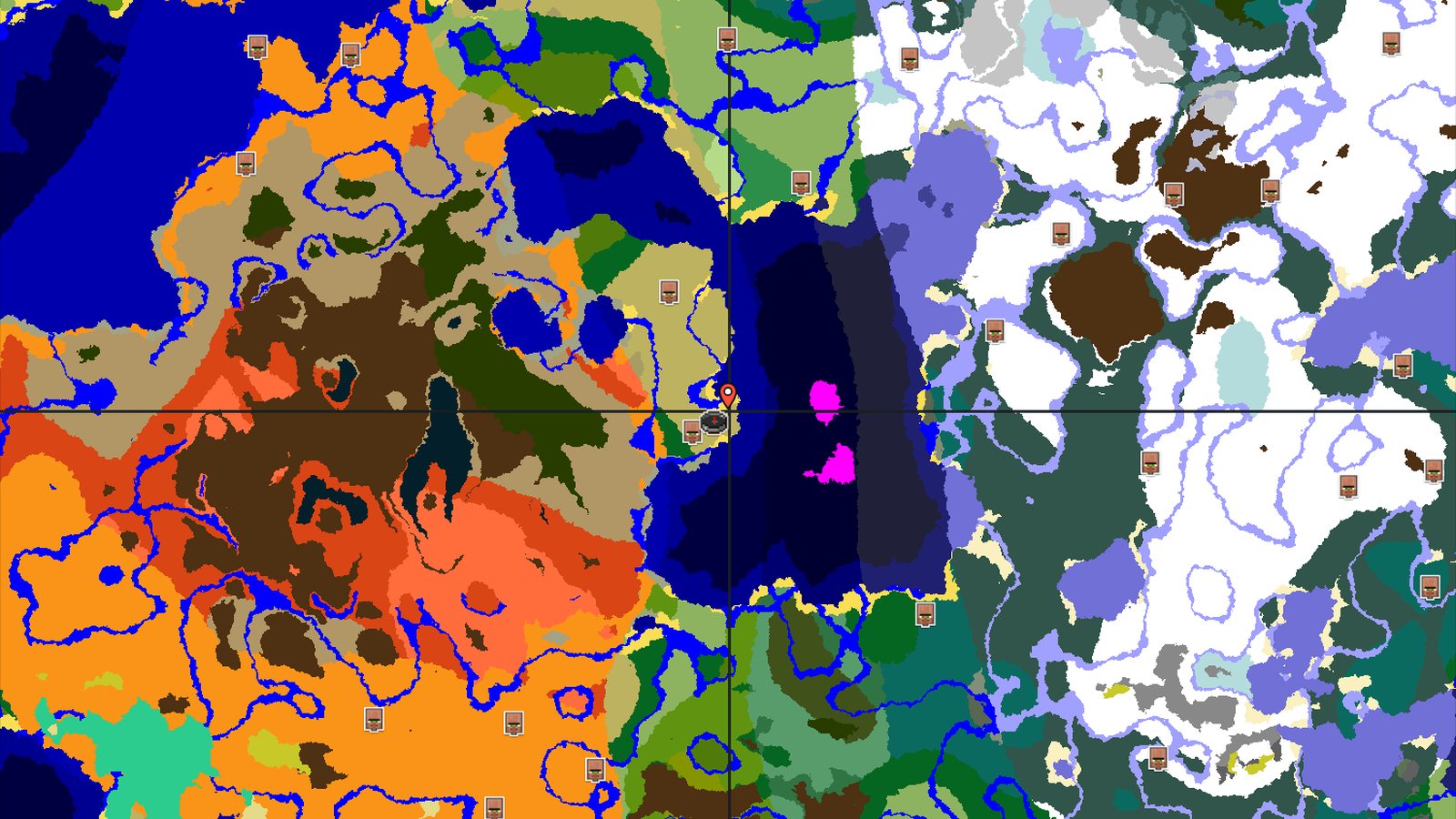 Mushroom Fields and Ancient City Not Far — Minecraft seed preview