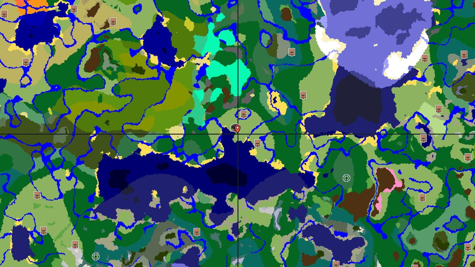 A Modest Start with Hidden Underground Wonders — Minecraft seed preview