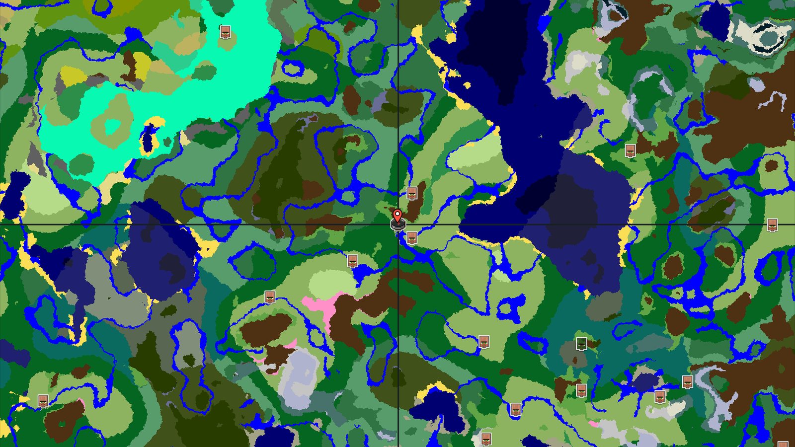 A Wooded Start with Nearby Flower Forest — Minecraft seed preview