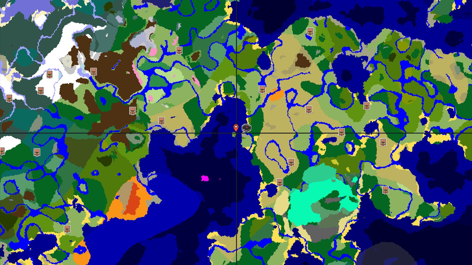 Jungle Spawn, Ocean Views, and a Distant Mushroom Fields — Minecraft seed preview