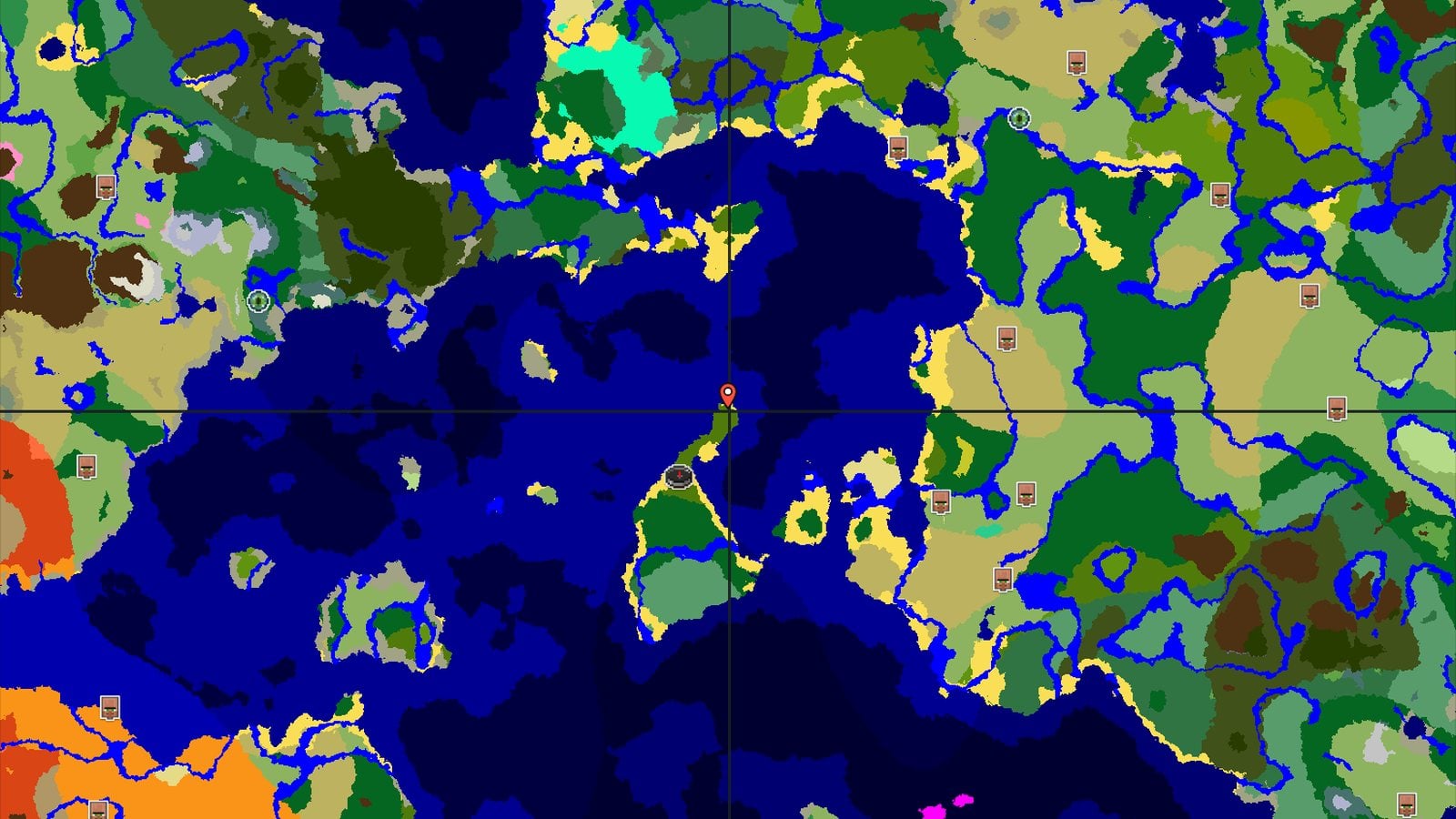 Jungle Island with Trial Chambers — Minecraft seed preview