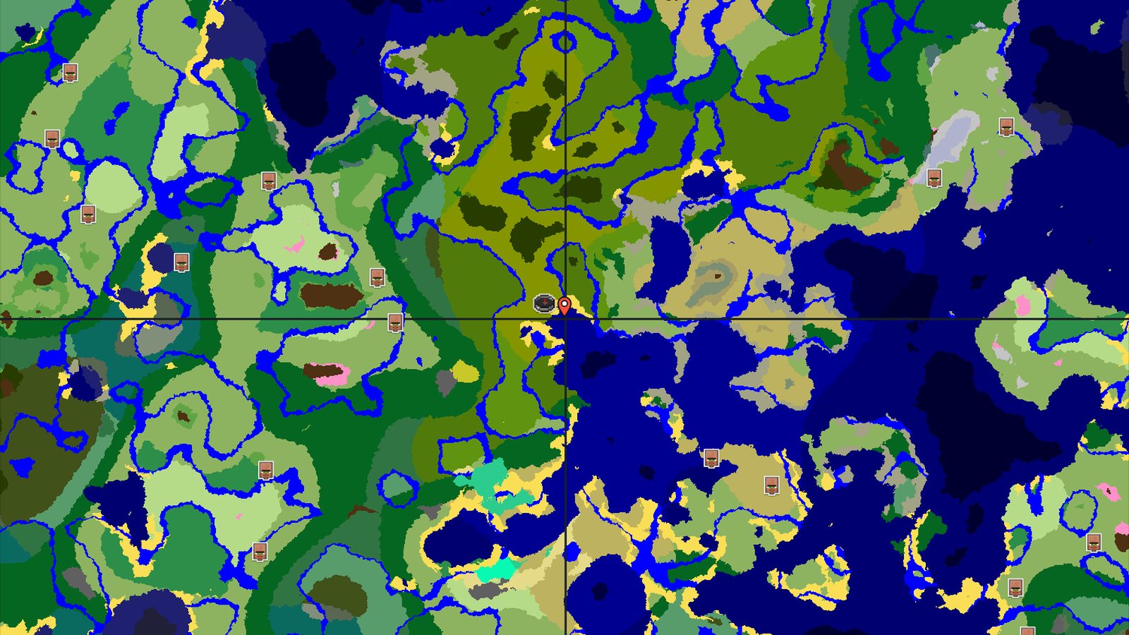Bamboo Jungle Spawn with Nearby Trial Chambers — Minecraft seed preview