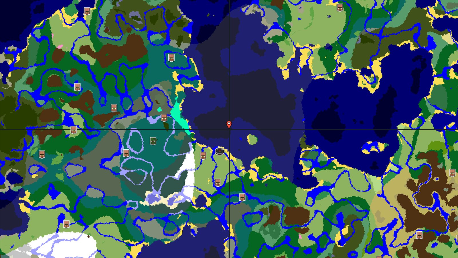 A Modest Start with Fast Underground Access — Minecraft seed preview