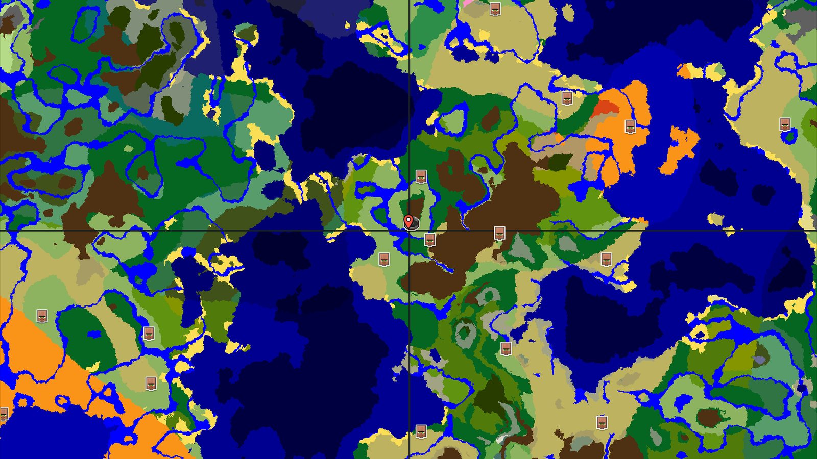 Stony Peaks and Jungle near a Plains Spawn — Minecraft seed preview