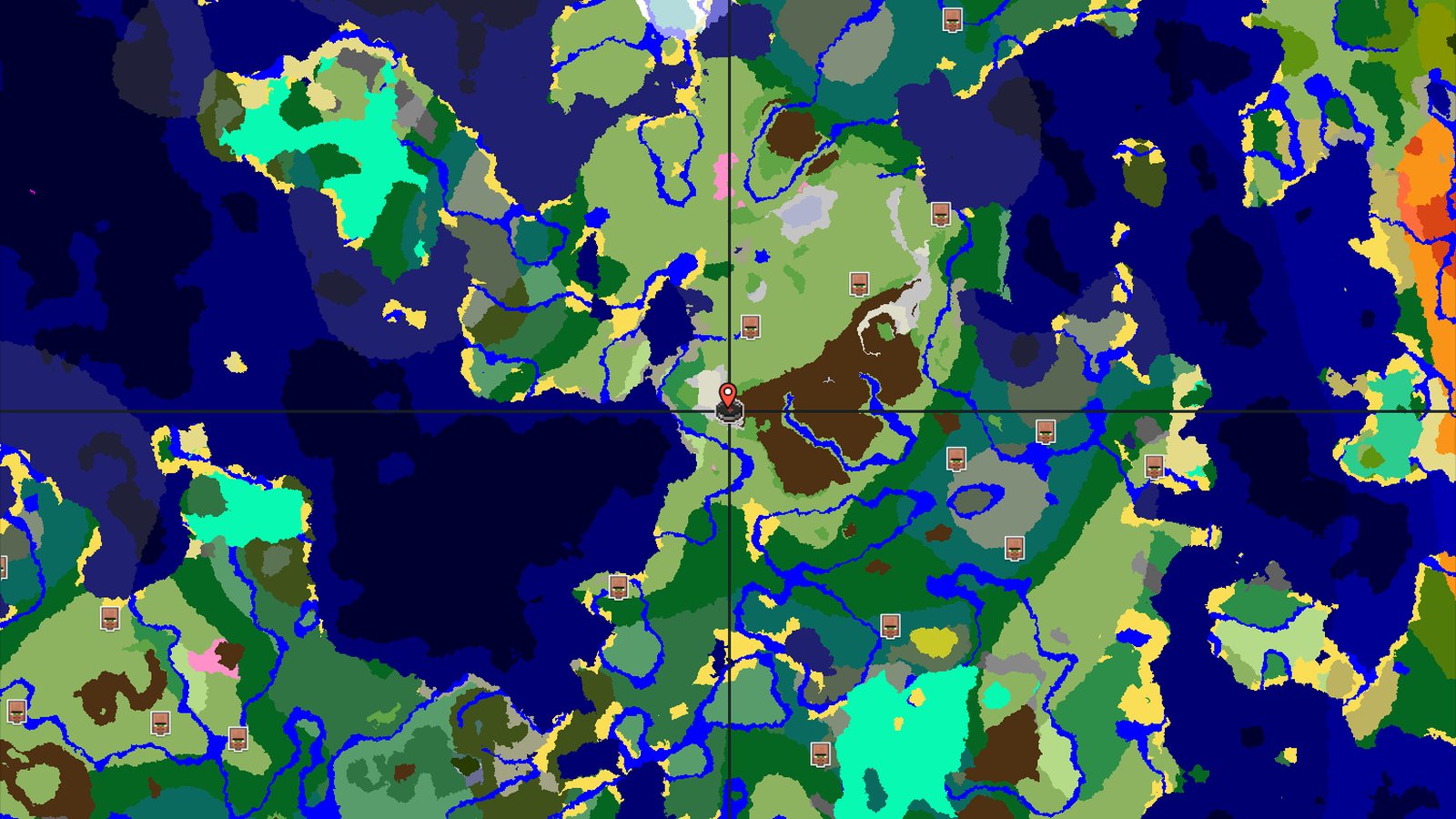 Spawn in Snowy Peaks, Ancient City Nearby — Minecraft seed preview