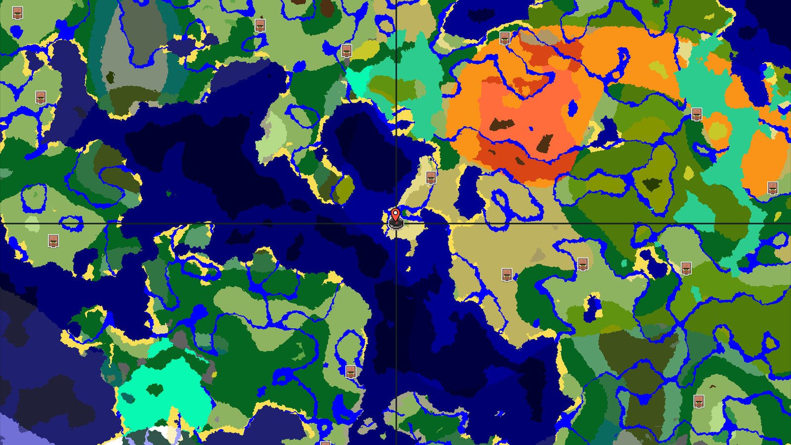Windswept Savanna Start with an Early Village — Minecraft seed preview