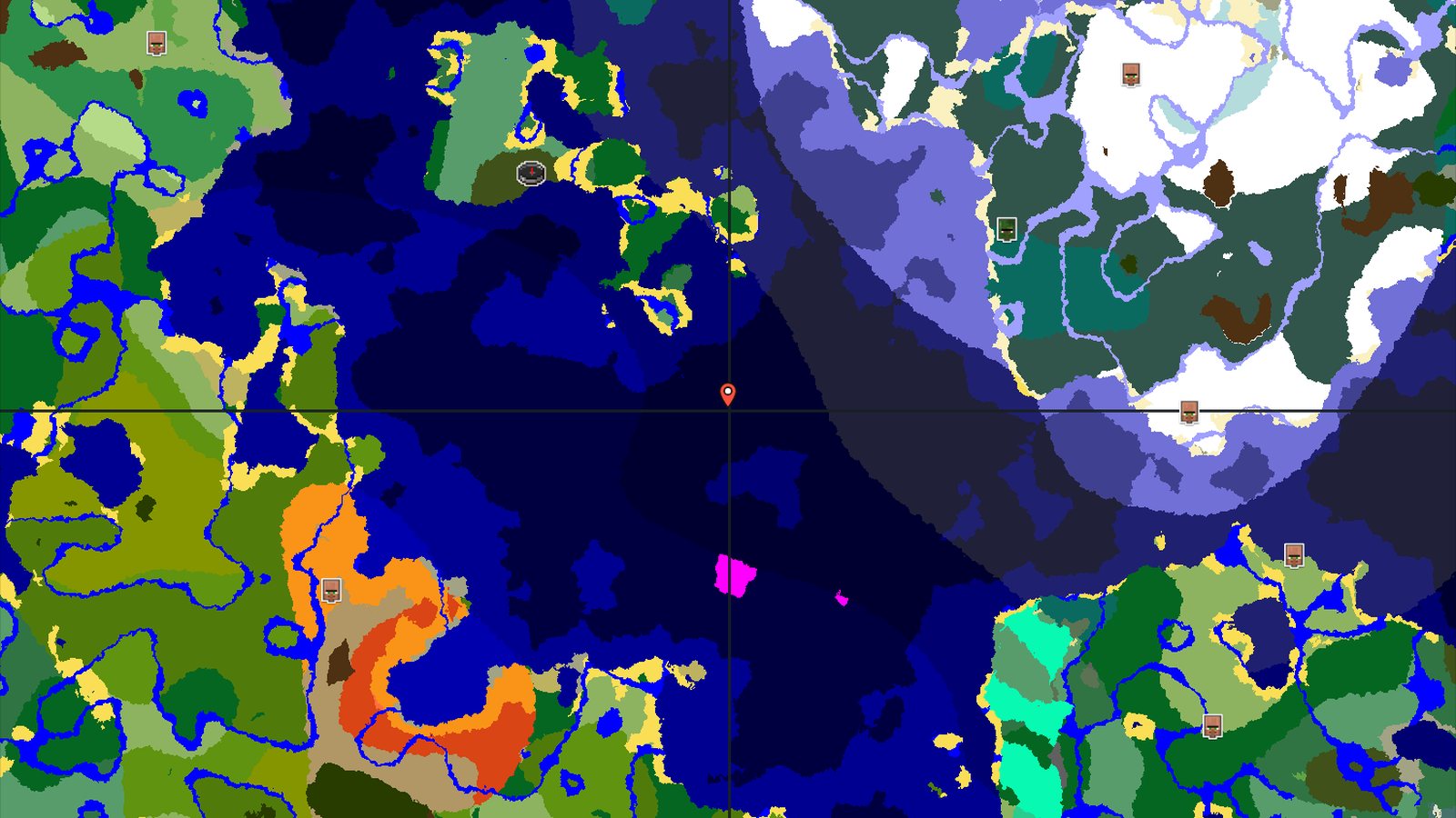 Spawn in a Dark Forest, Near a Woodland Mansion — Minecraft seed preview