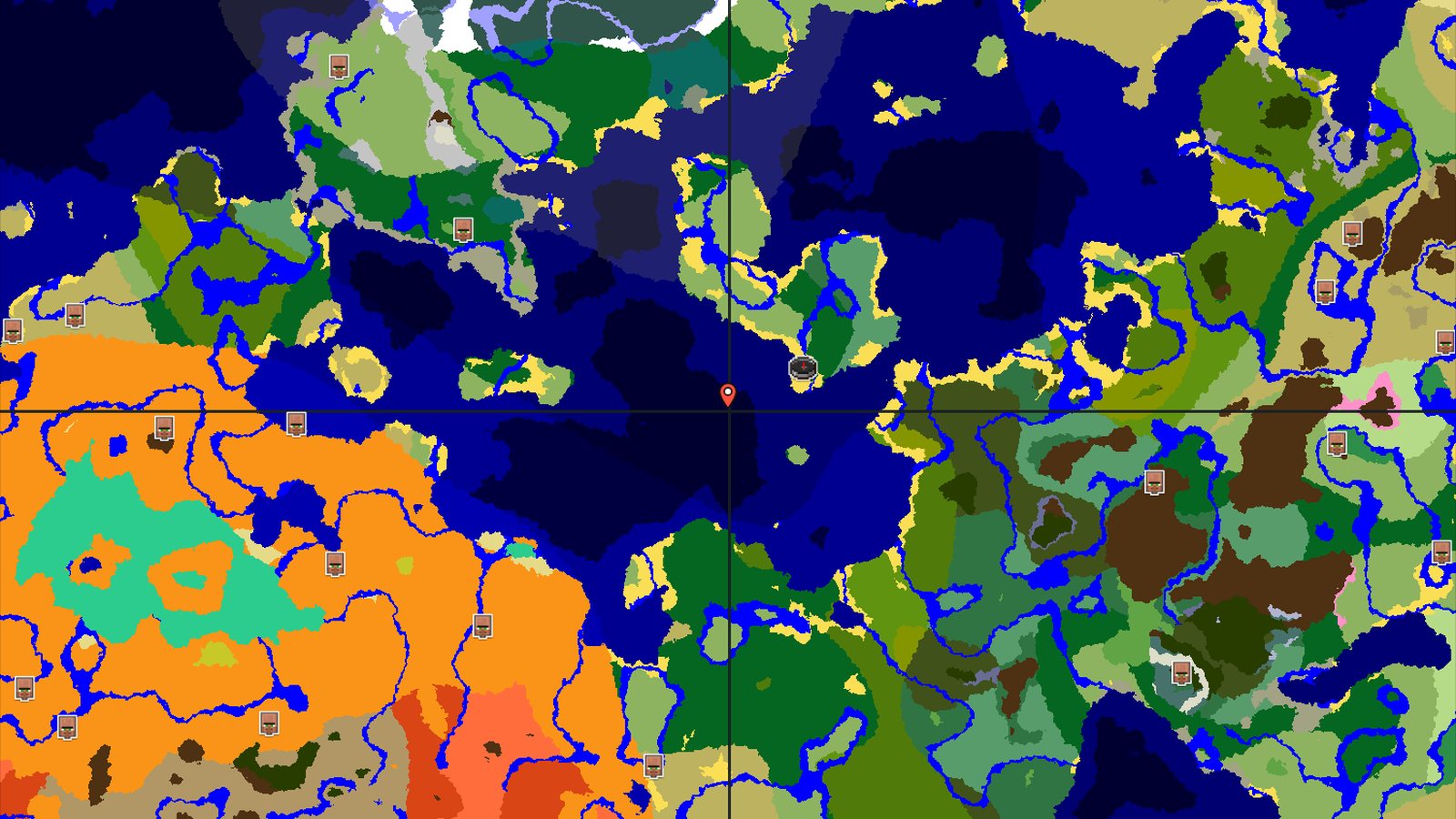 A Lush Forest Start With Nearby Coastal Adventures — Minecraft seed preview