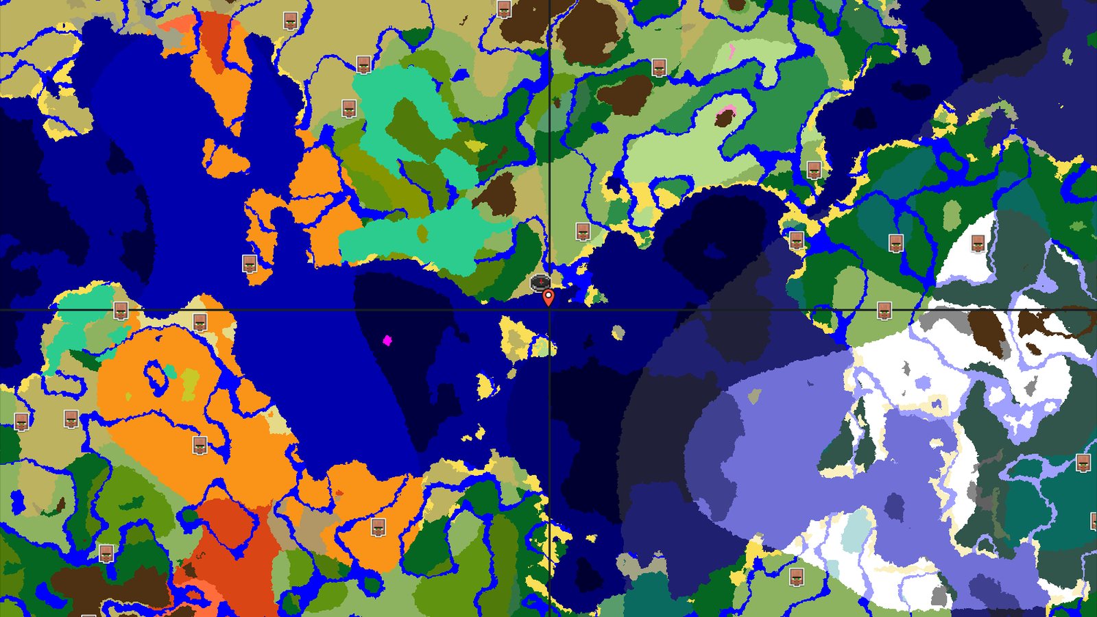 Savanna Spawn with a Close Trial Chambers — Minecraft seed preview