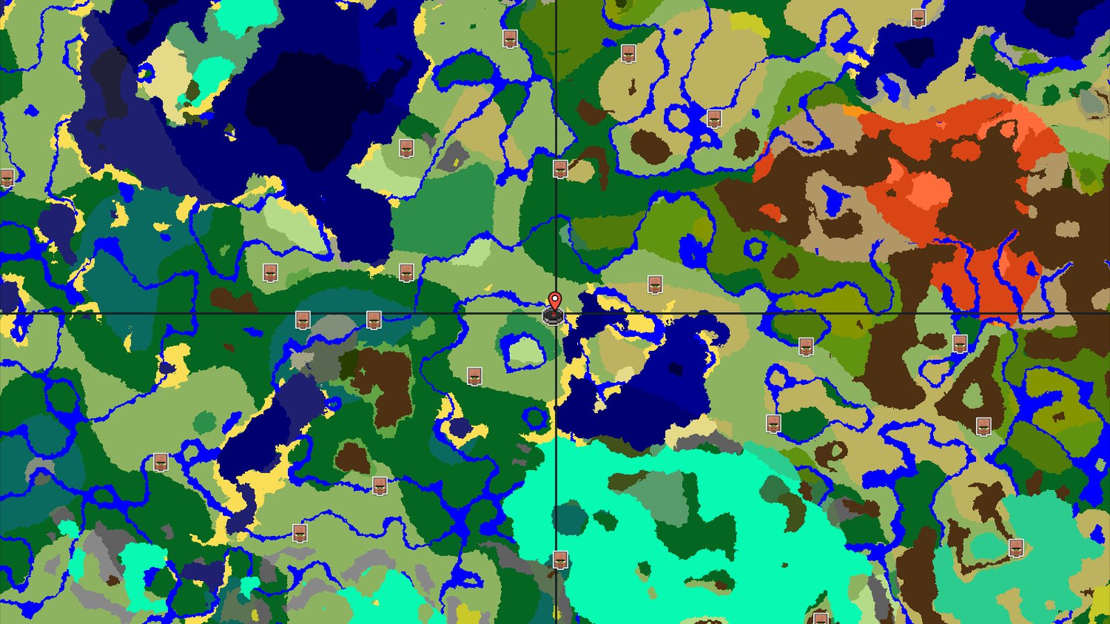 A Quiet Spawn with Underground Riches Nearby — Minecraft seed preview