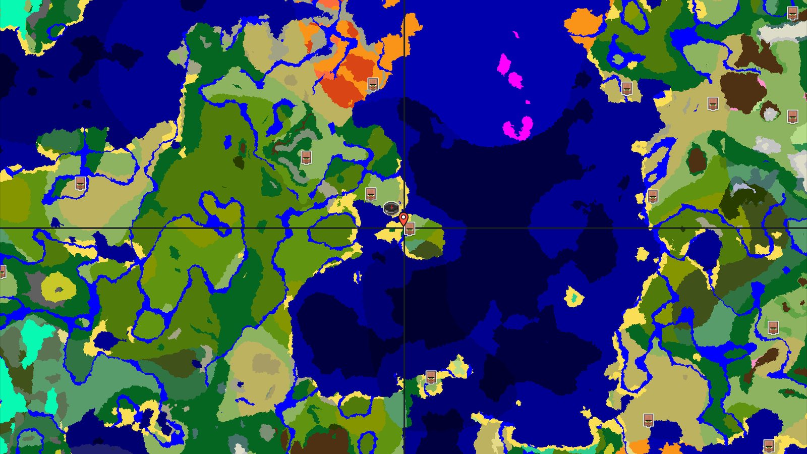 Spawn Near a Mineshaft and Quick Village Access — Minecraft seed preview