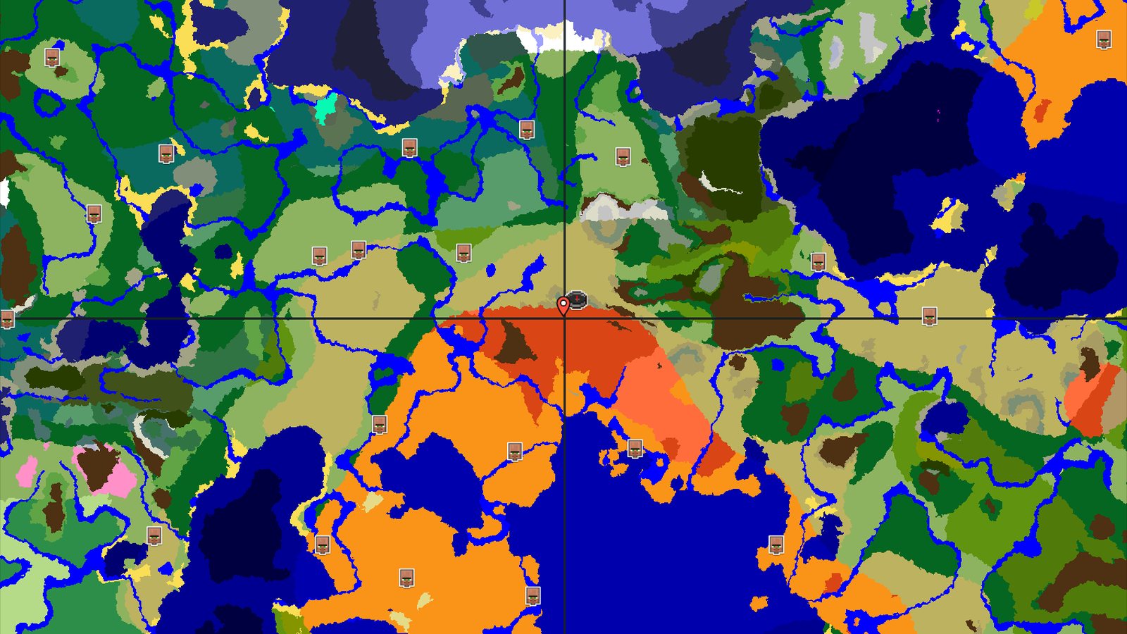 Minecraft Seed: Badlands Crater with Nearby Trial Chambers — Minecraft seed preview