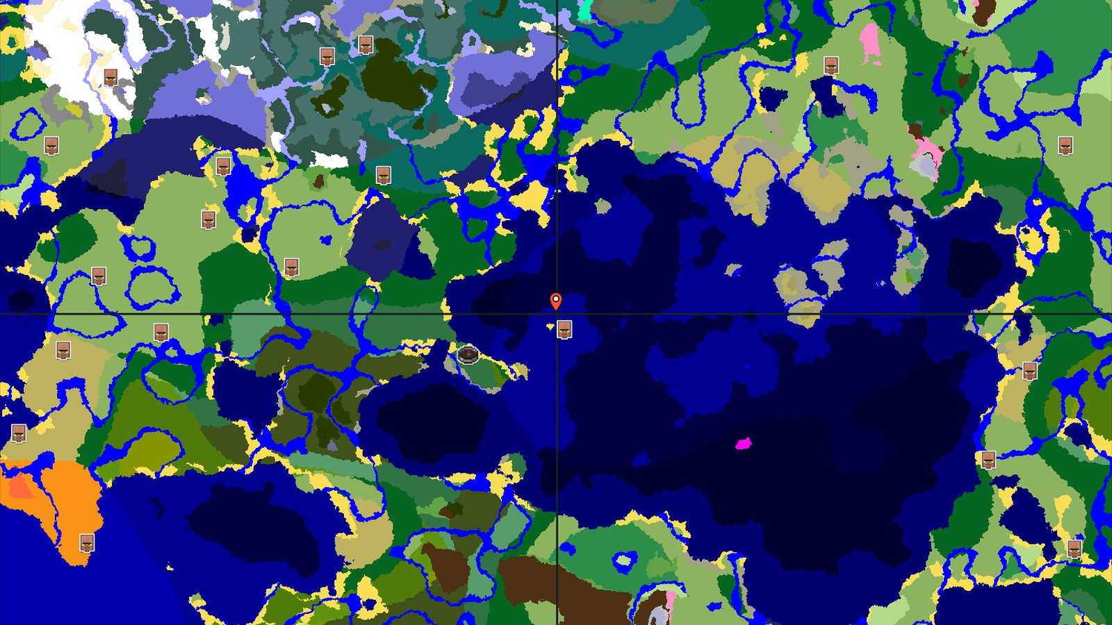 A Birch Forest Start with Close Underwater Loot — Minecraft seed preview