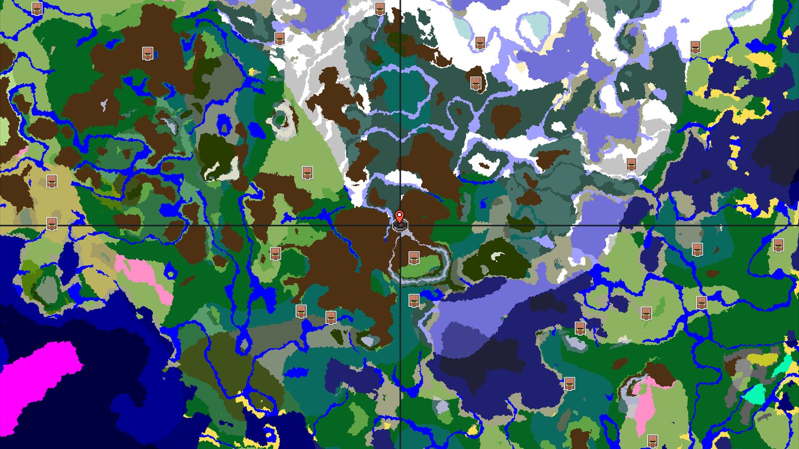 Meadows and Mountains with a Close Ancient City — Minecraft seed preview
