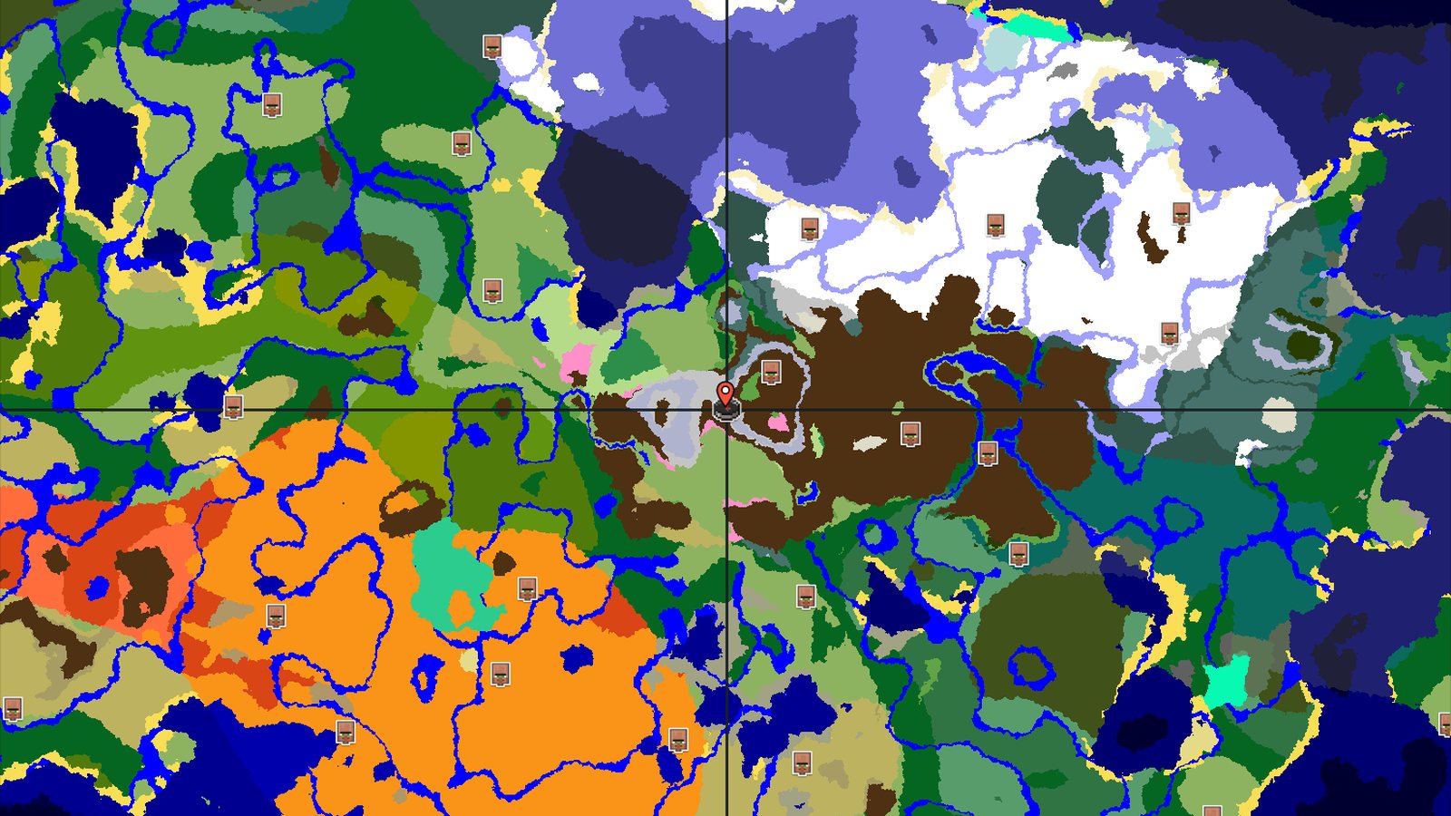 A Mountainous Start with Nearby Cherry Groves — Minecraft seed preview