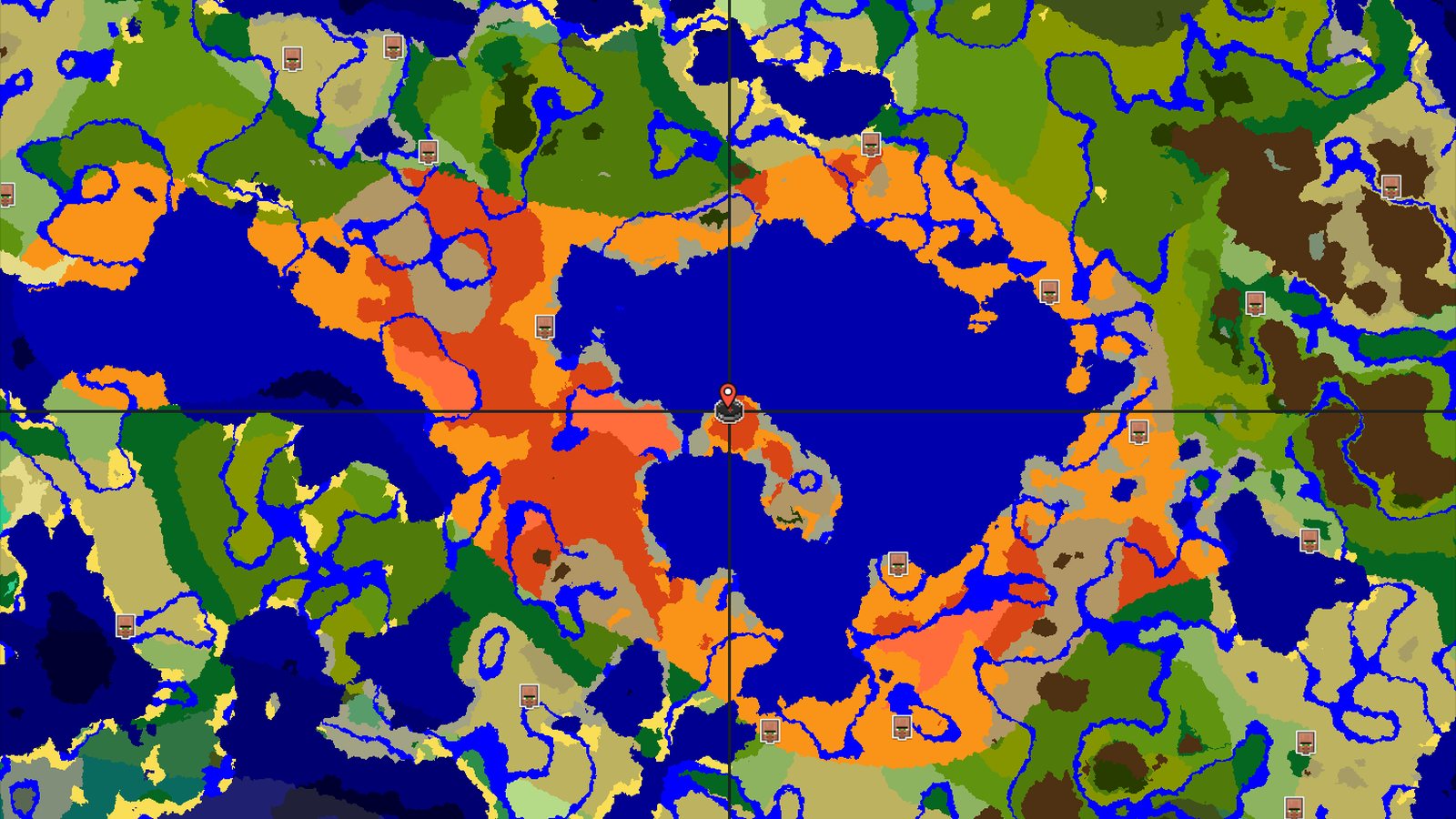 Island Badlands and Ocean Adventures — Minecraft seed preview