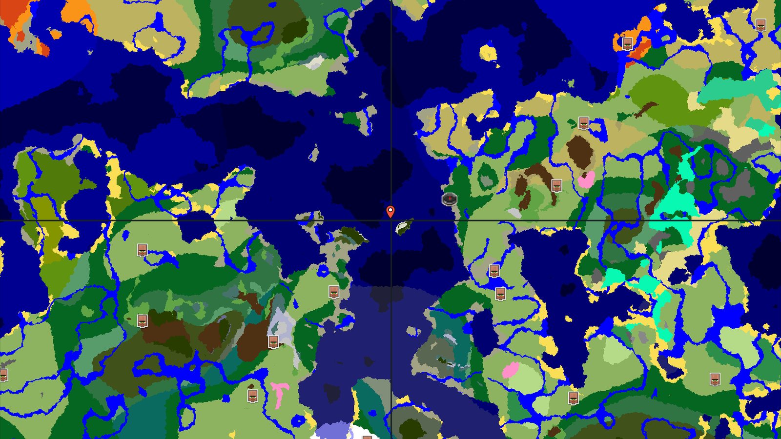 A Quick Mineshaft Start and Ocean Views — Minecraft seed preview