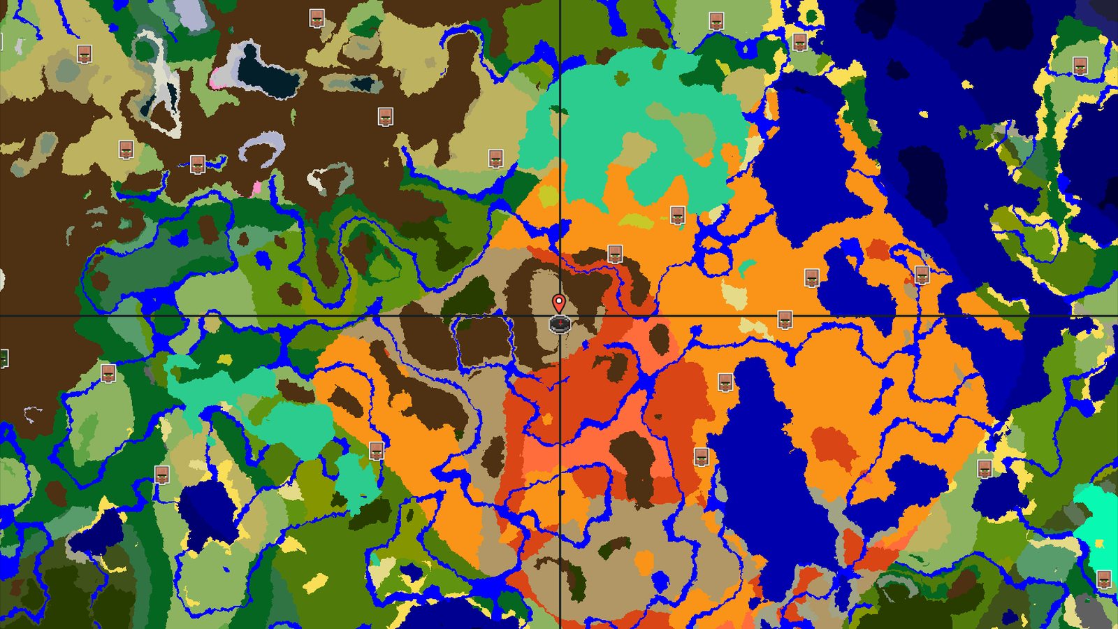 Badlands and Desert Start with Hidden Ancient City — Minecraft seed preview