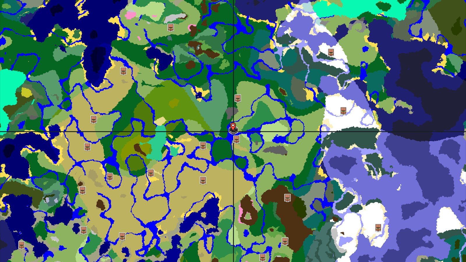 A Village and Mineshaft Close to Spawn in Plains — Minecraft seed preview