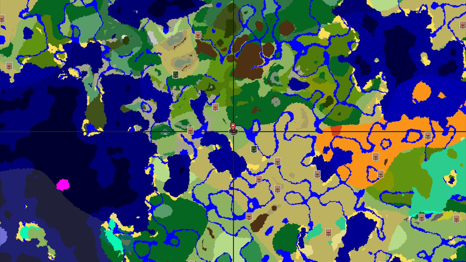 Zombie Village and Lakeside Spawn — Minecraft seed preview