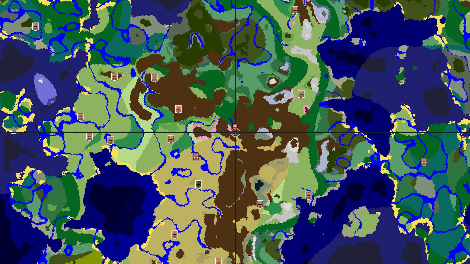 Cherry Blossom Mountains with Ancient City — Minecraft seed preview