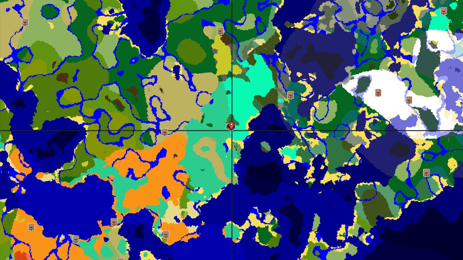 Swamp Spawn with Nearby Mangroves and Jungle — Minecraft seed preview