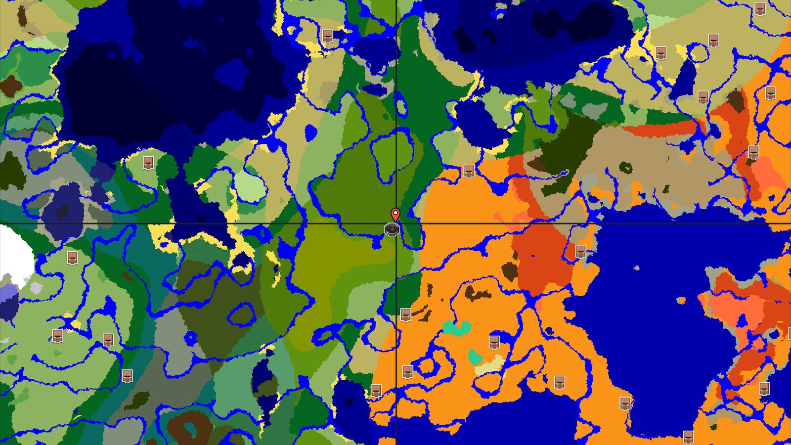 Sparse Jungle Spawn With Nearby Bamboo Forest — Minecraft seed preview