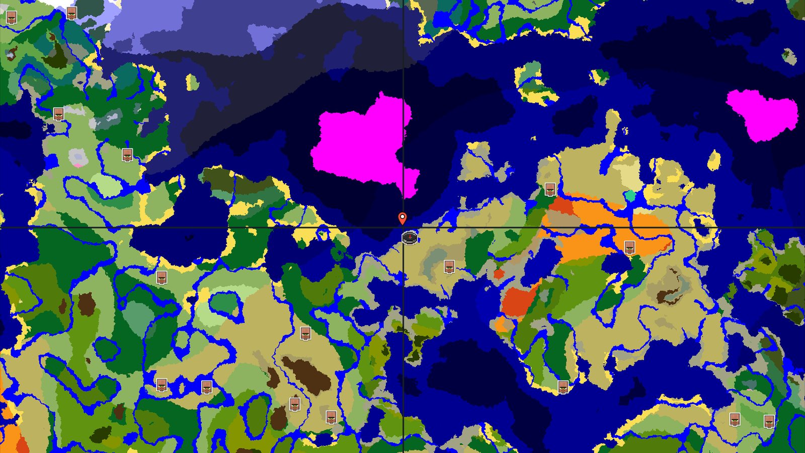 Savanna Spawn with a Close Mushroom Fields Island — Minecraft seed preview