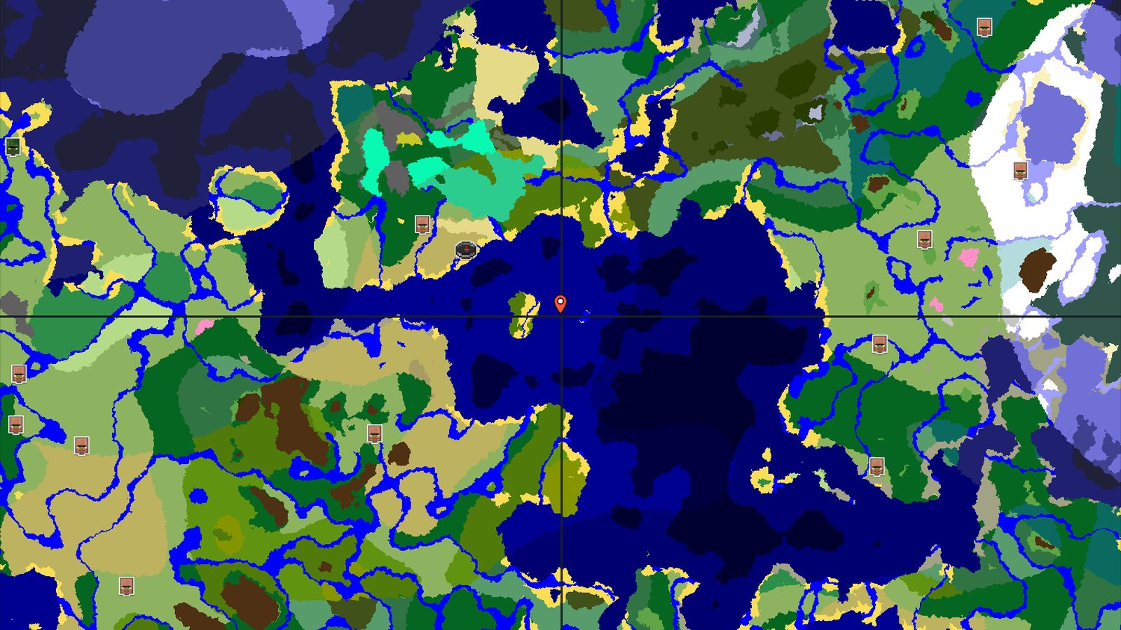 Savanna Spawn with a Nearby Mangrove Swamp — Minecraft seed preview