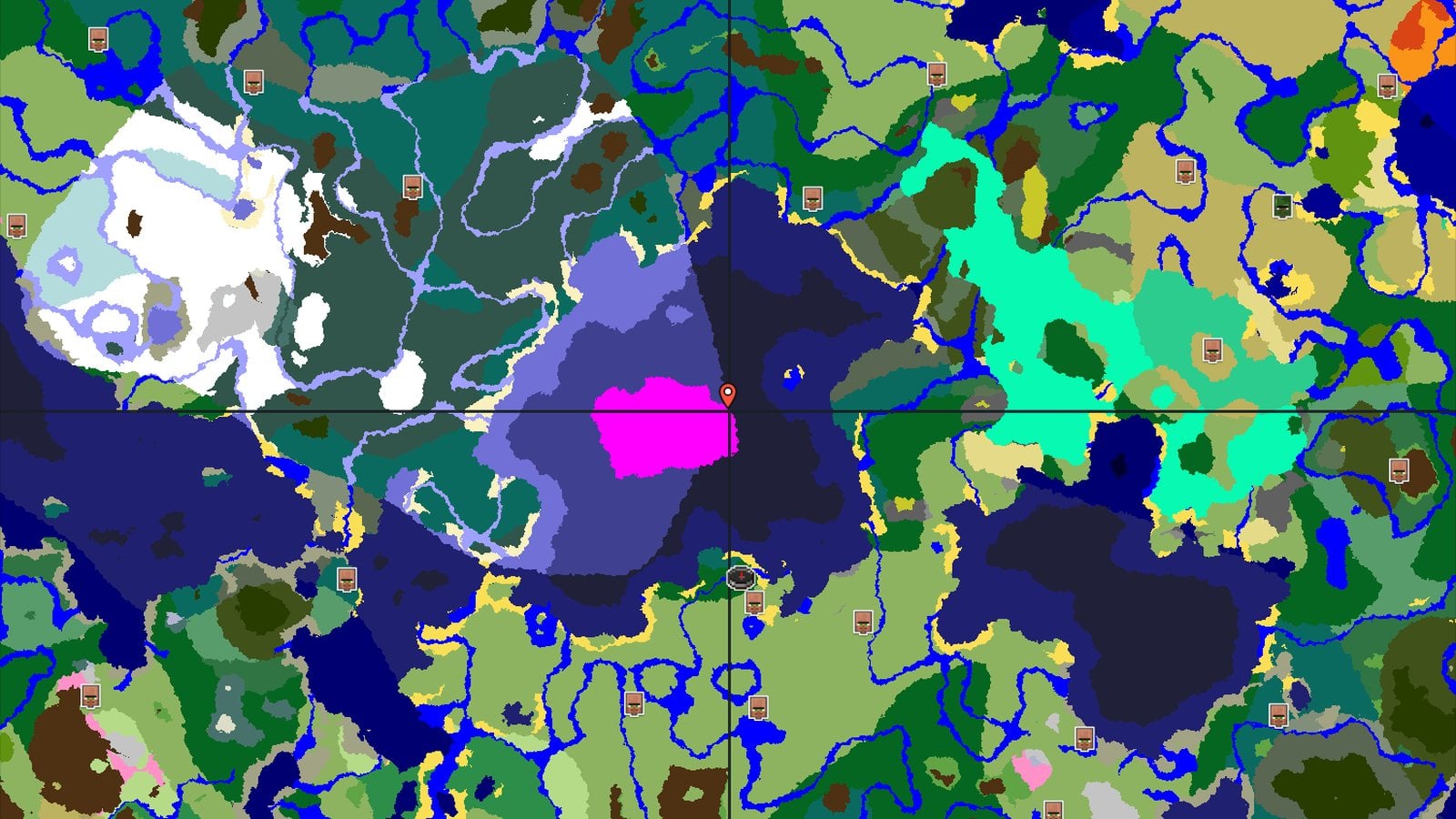 Mushroom Fields and a Loaded Spawn — Minecraft seed preview