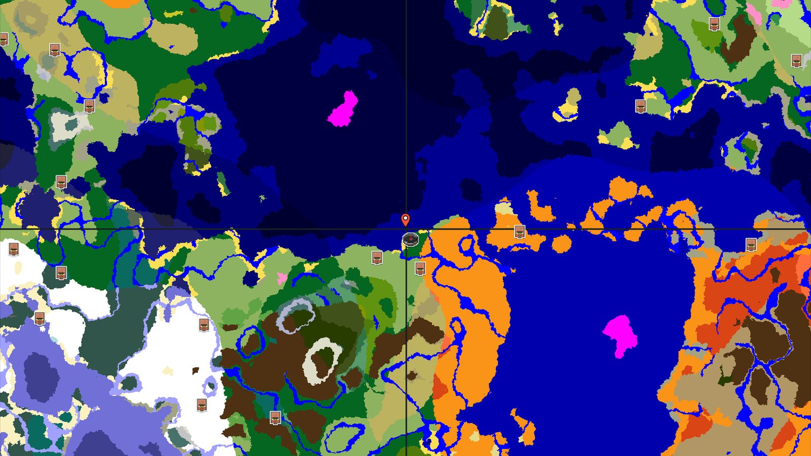 A Quick Trial Chambers Start with Desert and Ocean — Minecraft seed preview