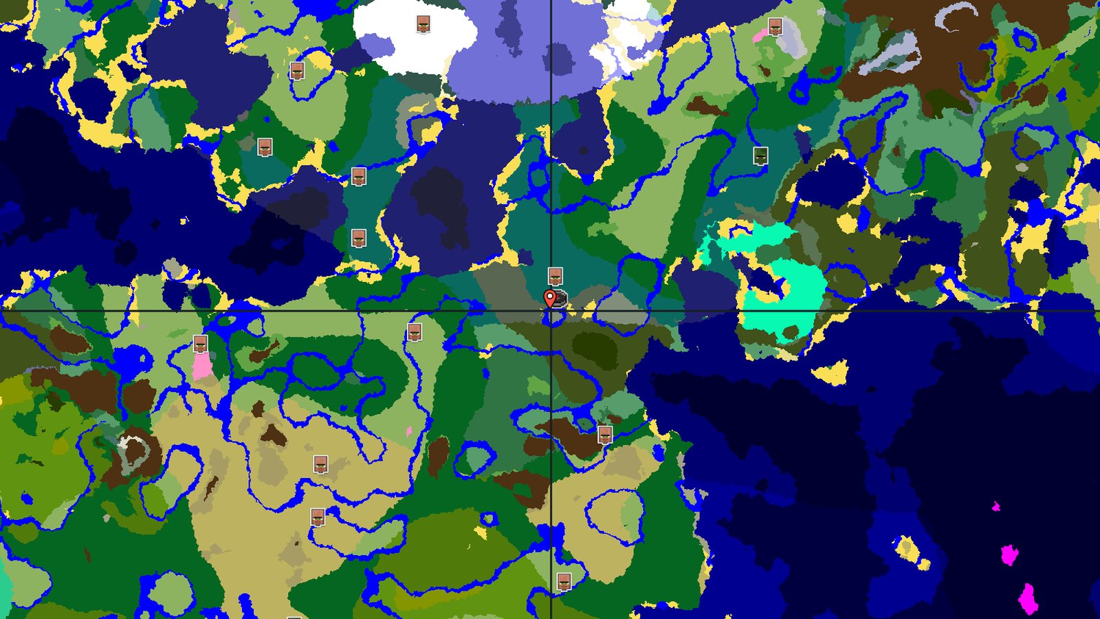 Taiga Spawn Near Trial Chambers and Village — Minecraft seed preview