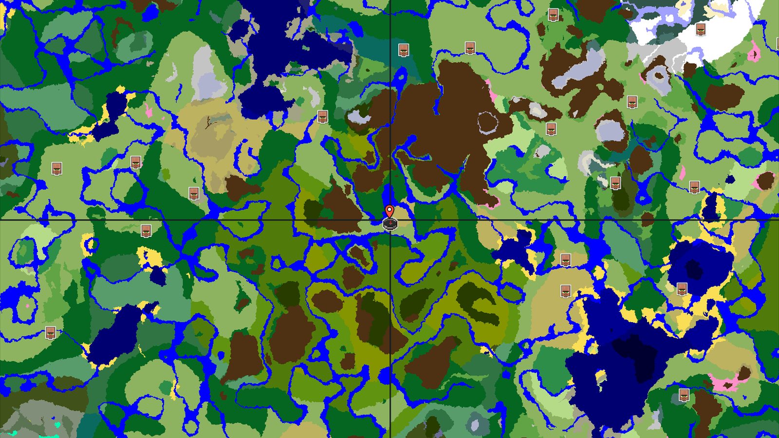 Jungle and Mountains with a Nearby Trial Chambers — Minecraft seed preview