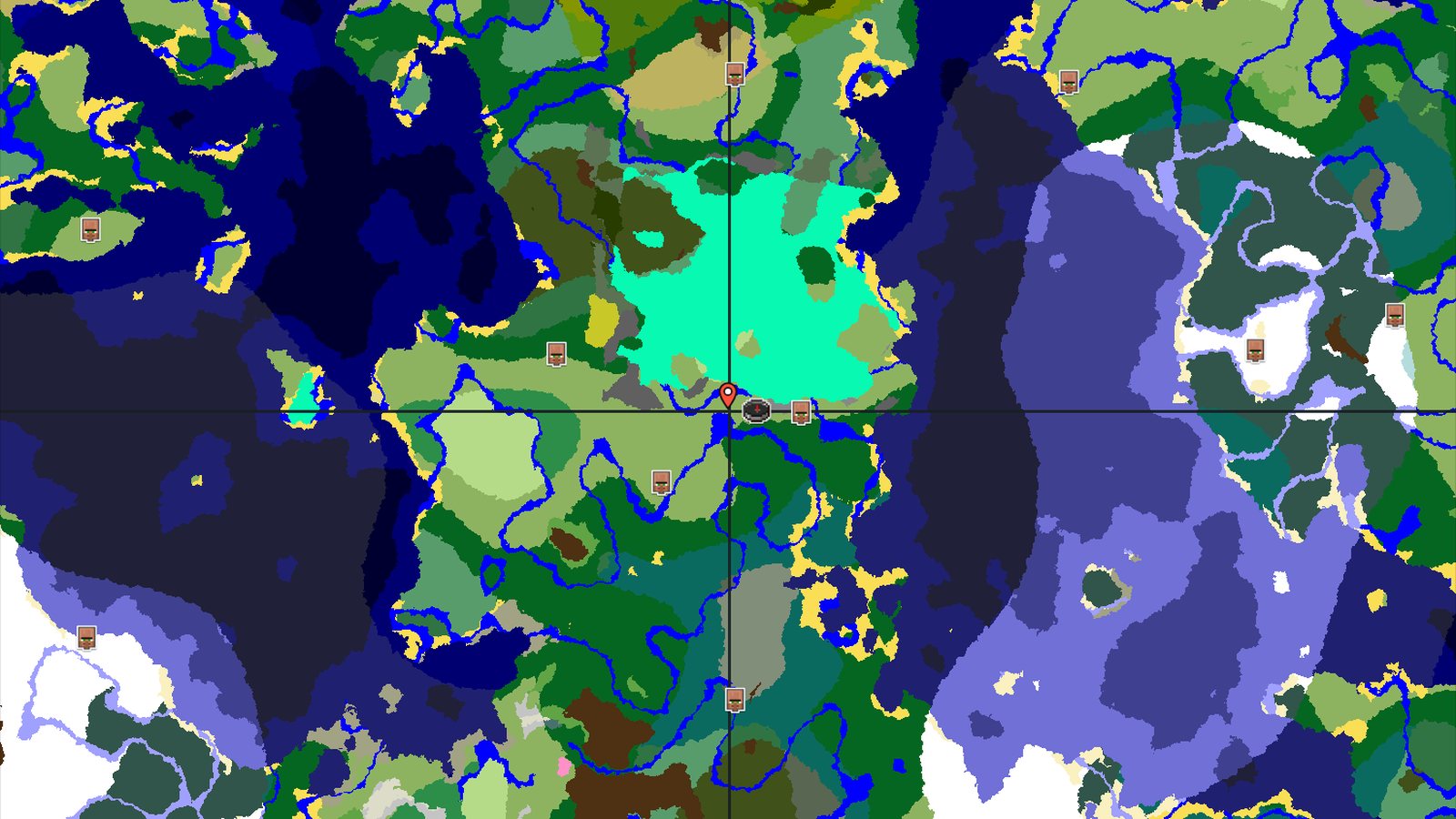 Village and Trial Chambers Near Spawn — Minecraft seed preview