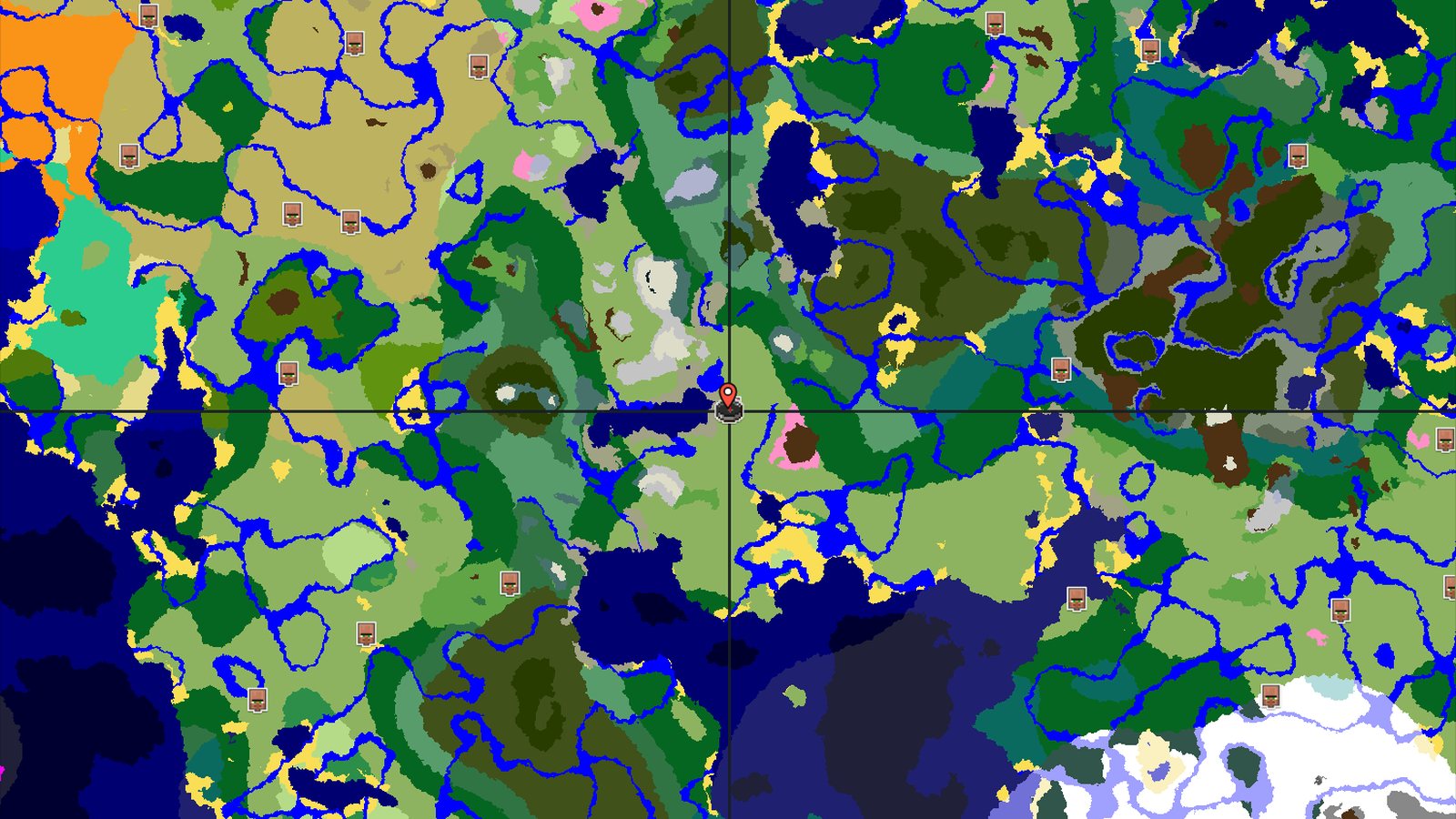 Spawn Near a Village and Ancient City in Plains — Minecraft seed preview