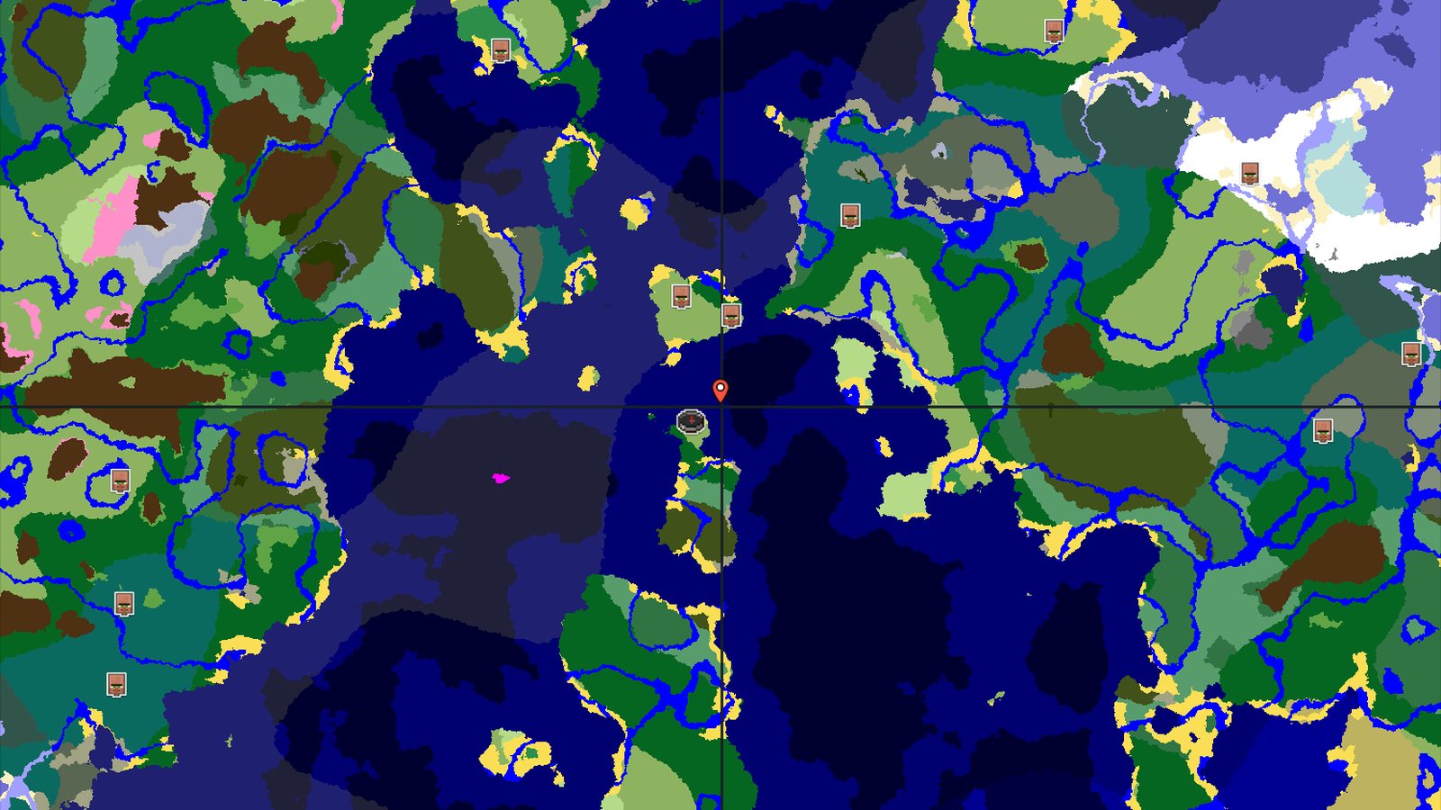Island Spawn with Buried Treasure and Lush Caves — Minecraft seed preview