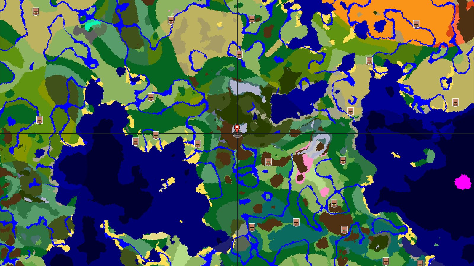 Frozen Peaks with Nearby Ancient City — Minecraft seed preview