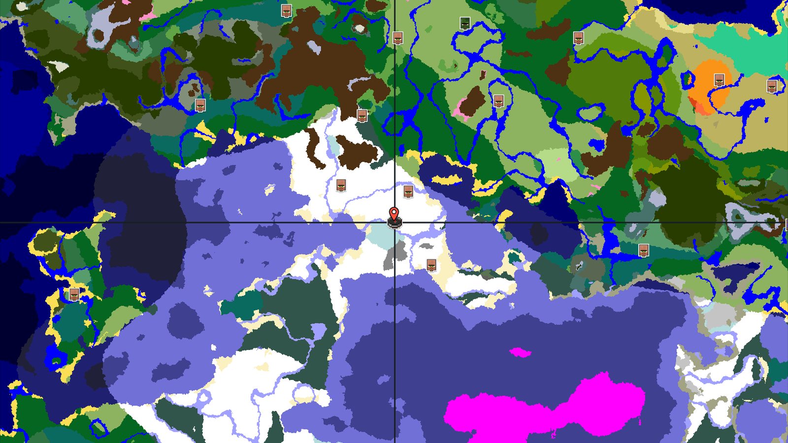 Ice Spikes and Trial Chambers Near Snowy Spawn — Minecraft seed preview