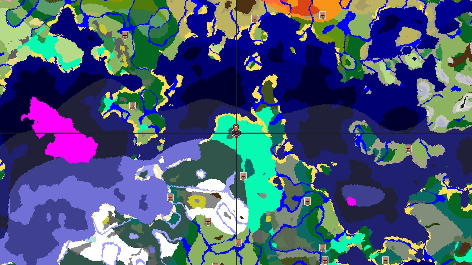 Taiga and Swamp: A World of Wood and Water — Minecraft seed preview