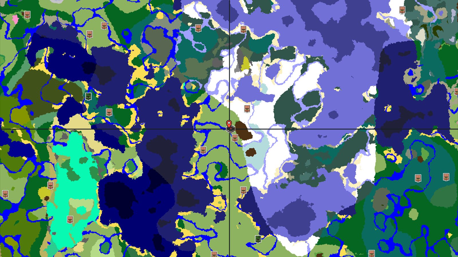 Four Structures Just Beyond Your Spawn — Minecraft seed preview