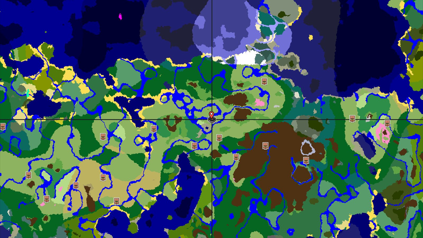Spawn Near Trial Chambers and Flower Forest — Minecraft seed preview