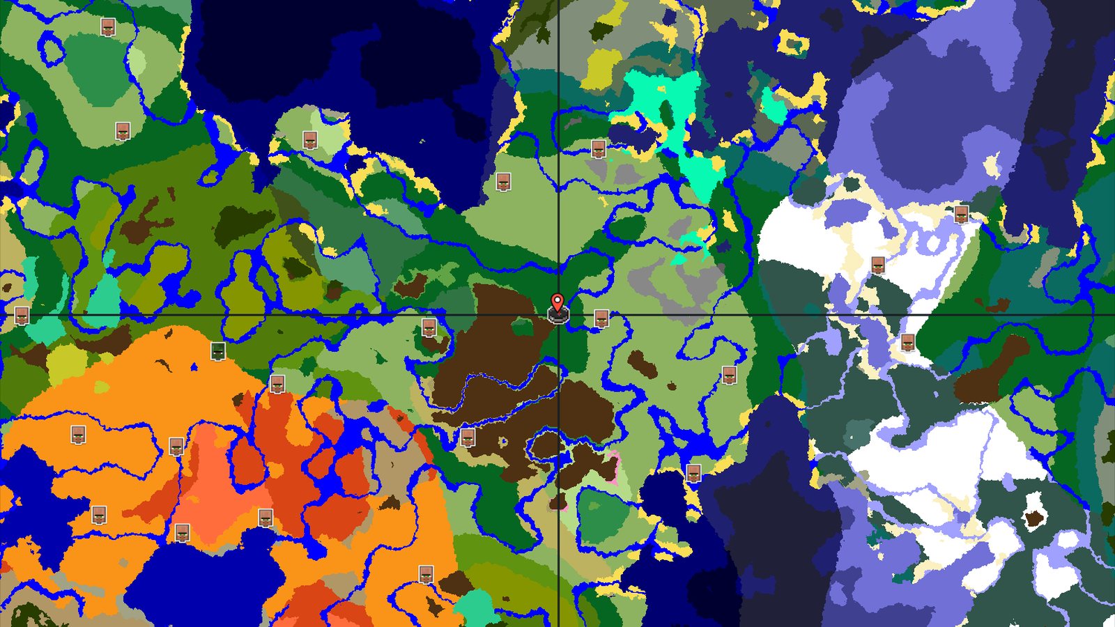 Forest Spawn with Nearby Village and Trial Chambers — Minecraft seed preview