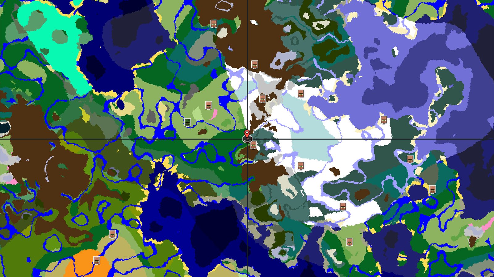 Ancient City near Spawn in a Snowy Forest — Minecraft seed preview